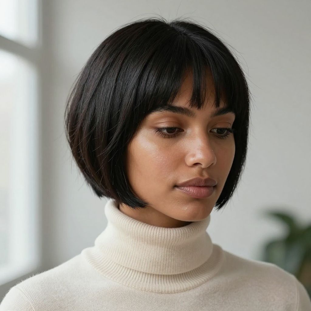 Relaxed Pixie with Natural Shine and Minimal Styling