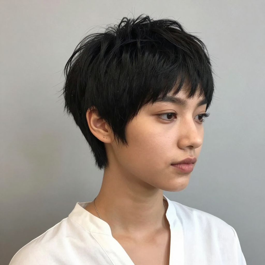 Pixie with Subtle Undercut