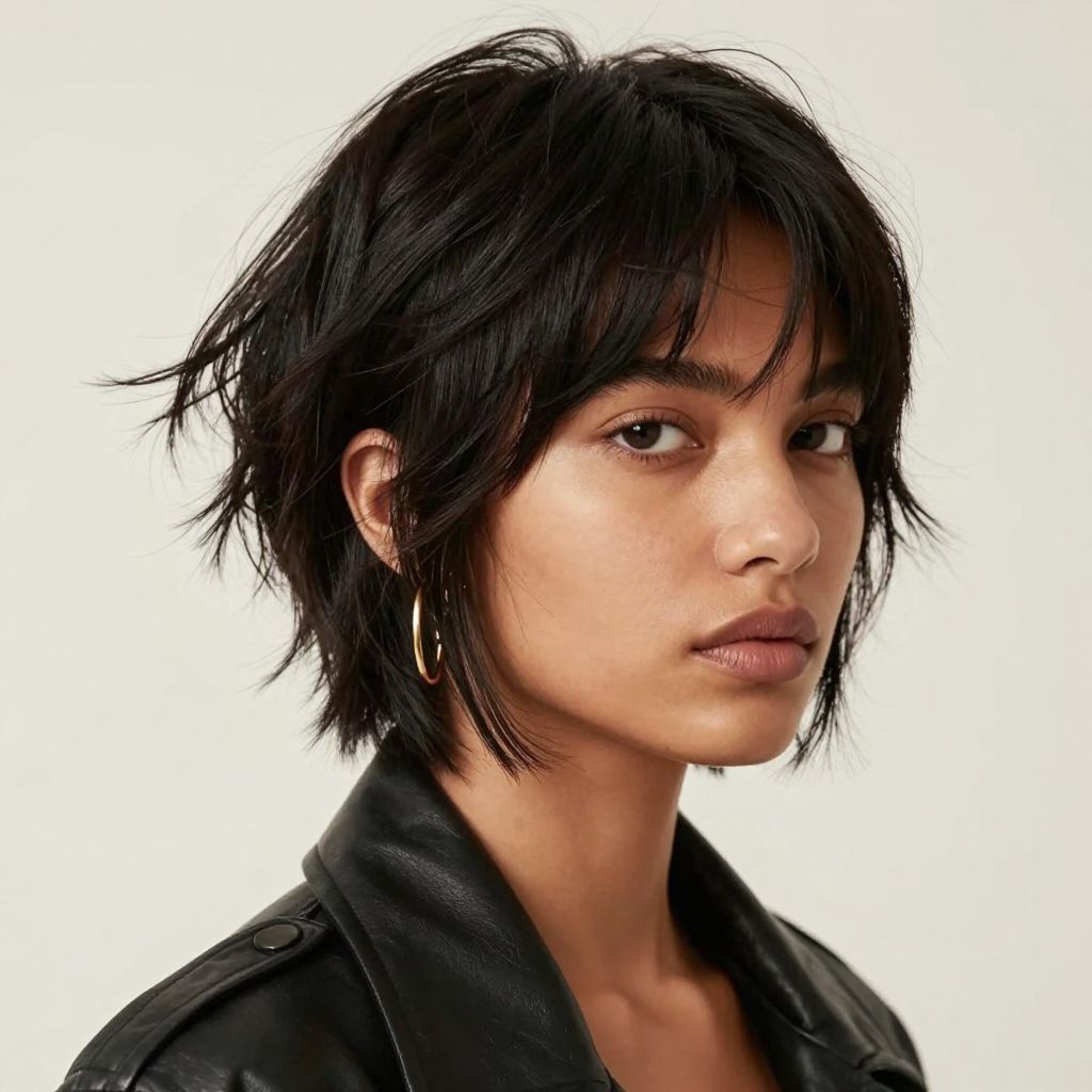 Choppy Layered Pixie
