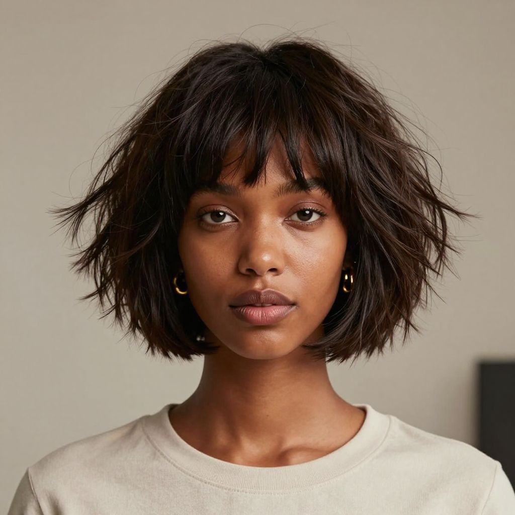 Textured Bowl Cut
