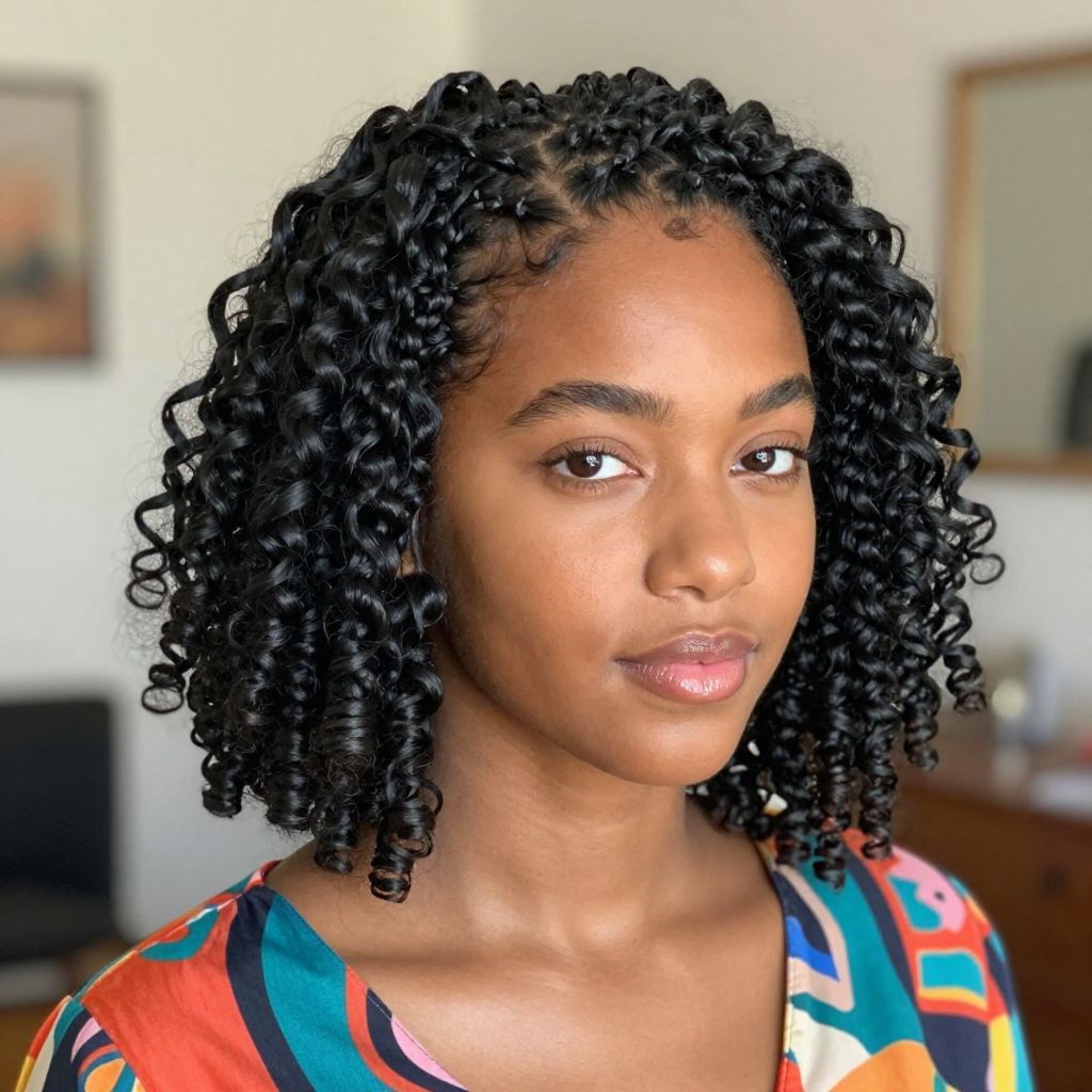 Short Twist Out Cut