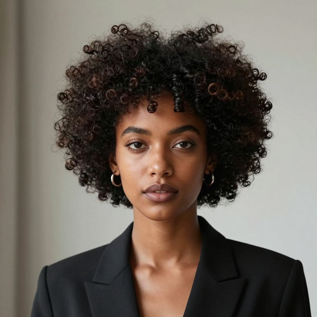 Tapered Afro