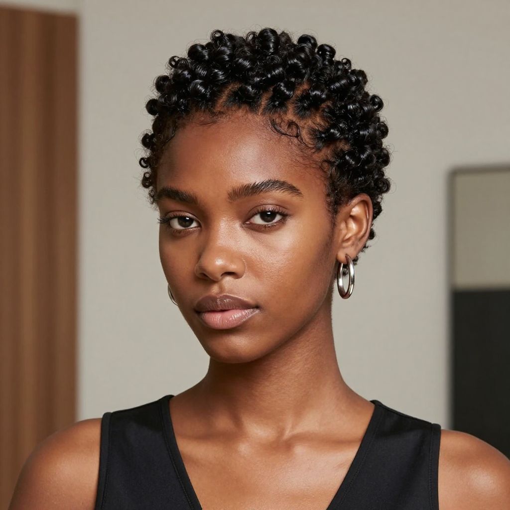 Finger Coils Crop