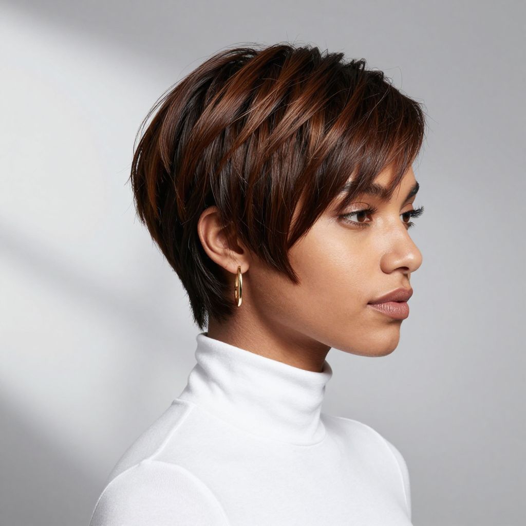 Smooth Pixie with Texture Highlights