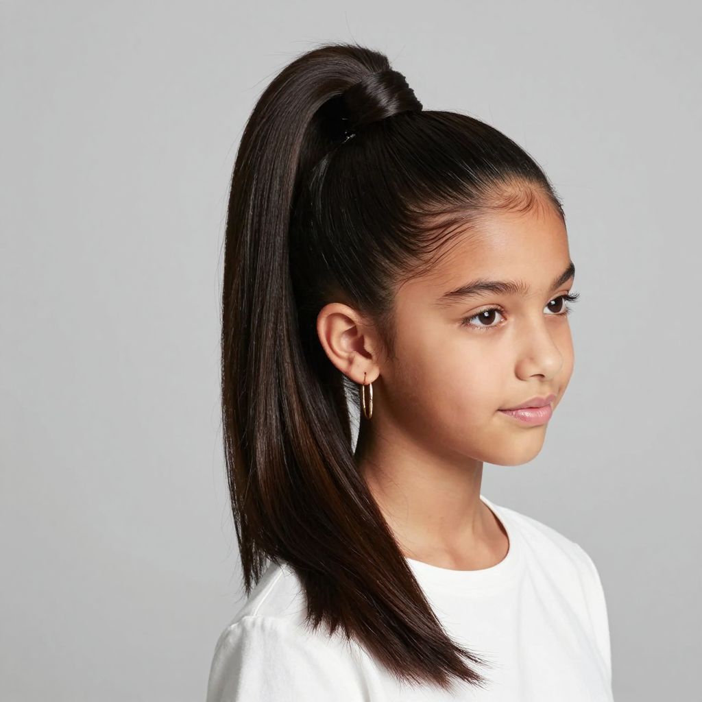 The Classic High Ponytail