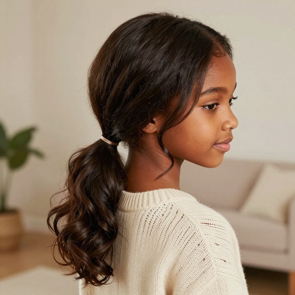 The Low Side Ponytail