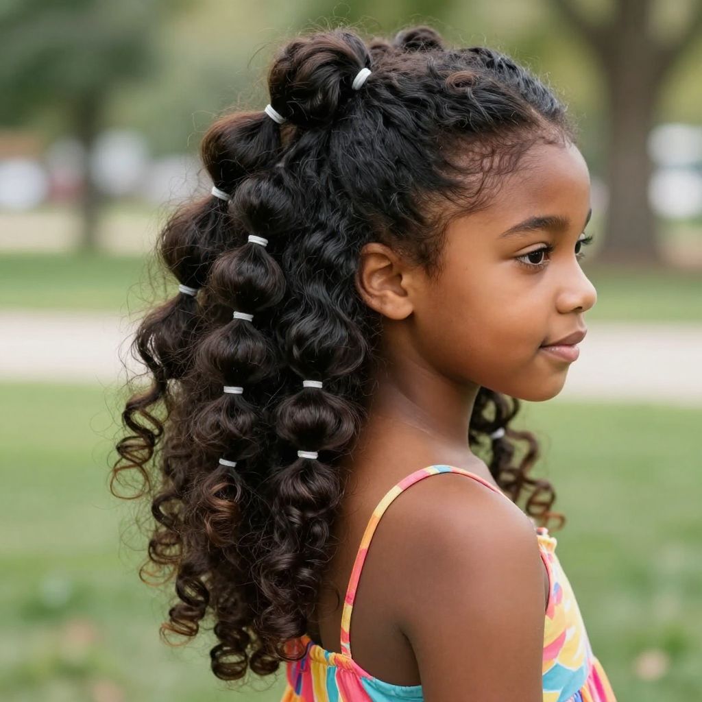 Bubble Ponytail Fun