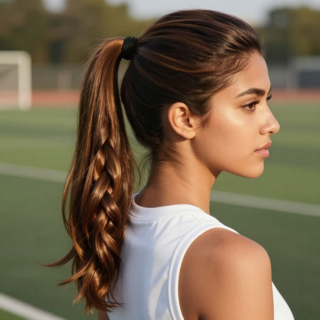 French Twist Ponytail