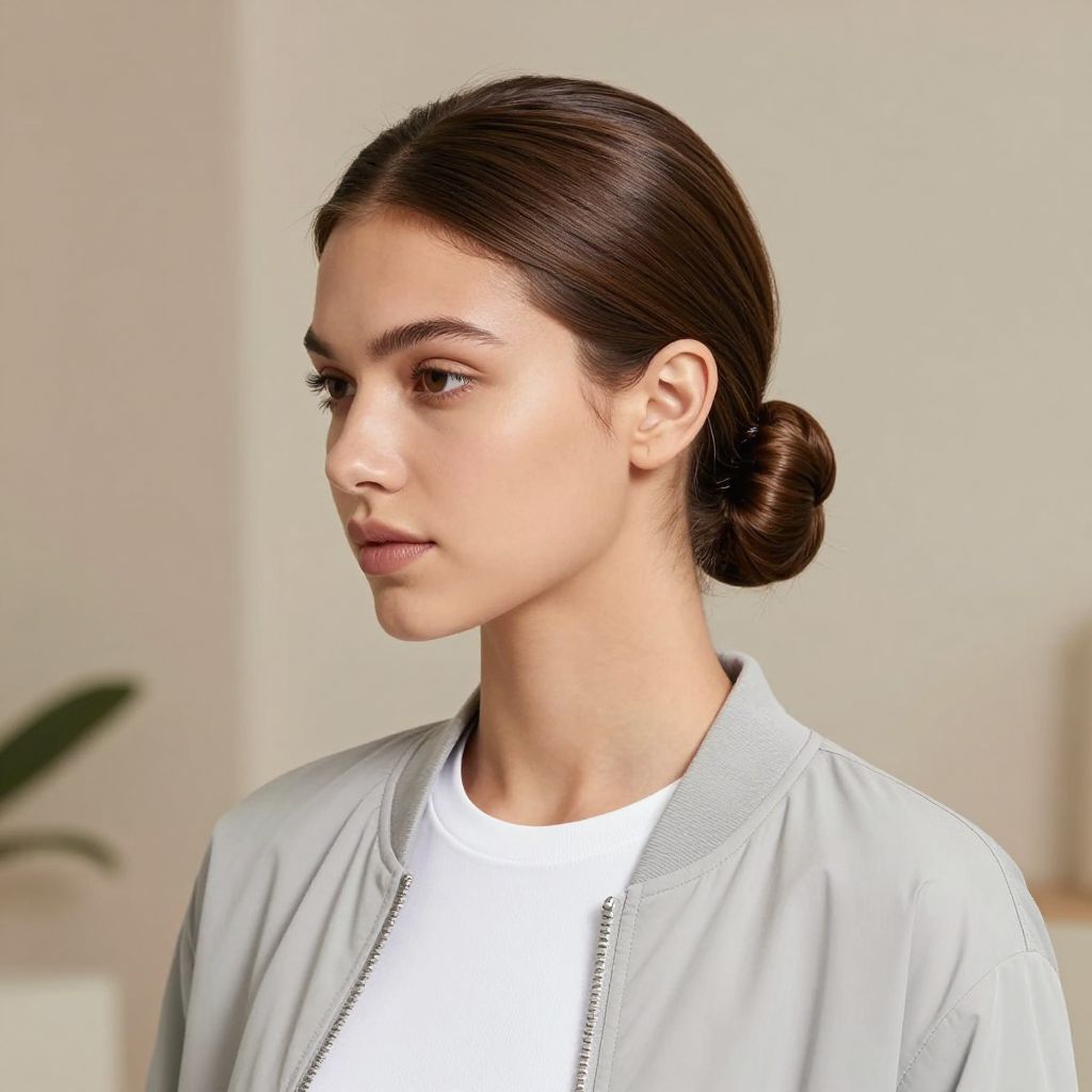 Sleek Low Bun