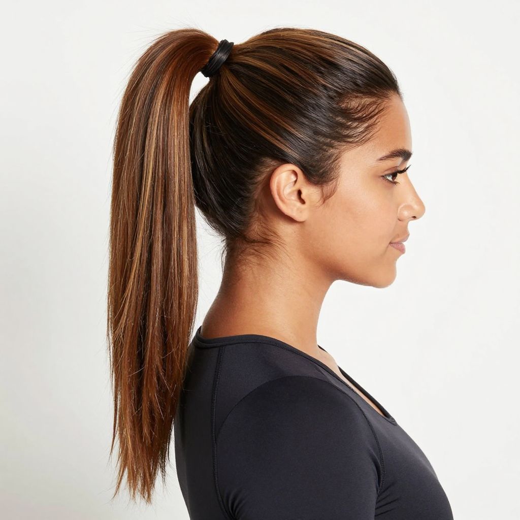 Sleek High Ponytail