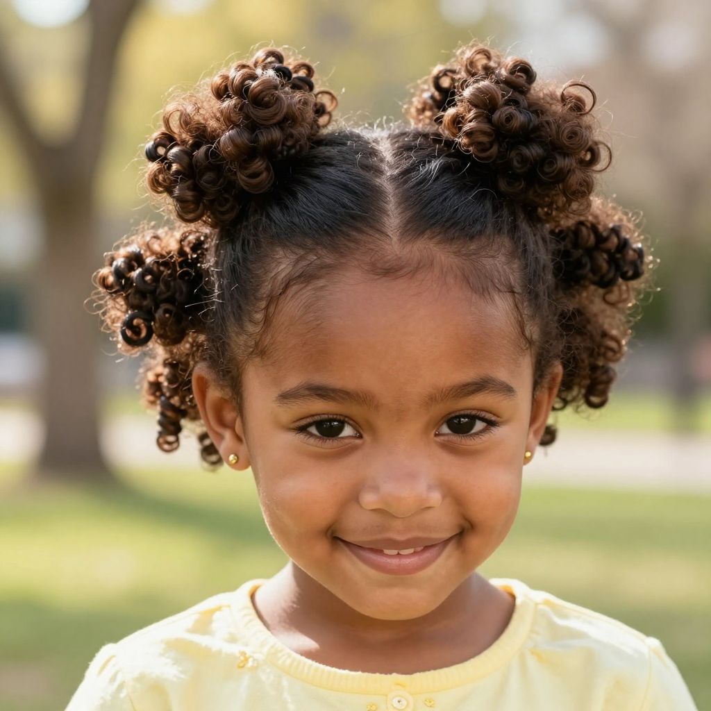 Bantu Knots with Soft Hairline