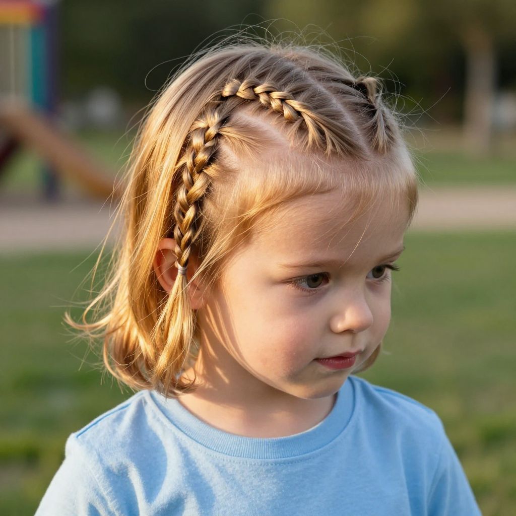 Zigzag Part Braids
