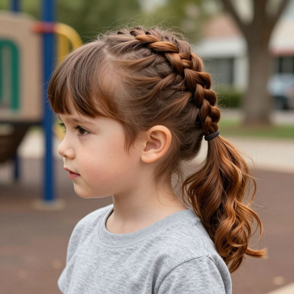 Rope Braided Ponytail