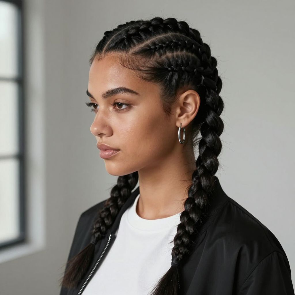 Boxer Braids With Sharp Corners