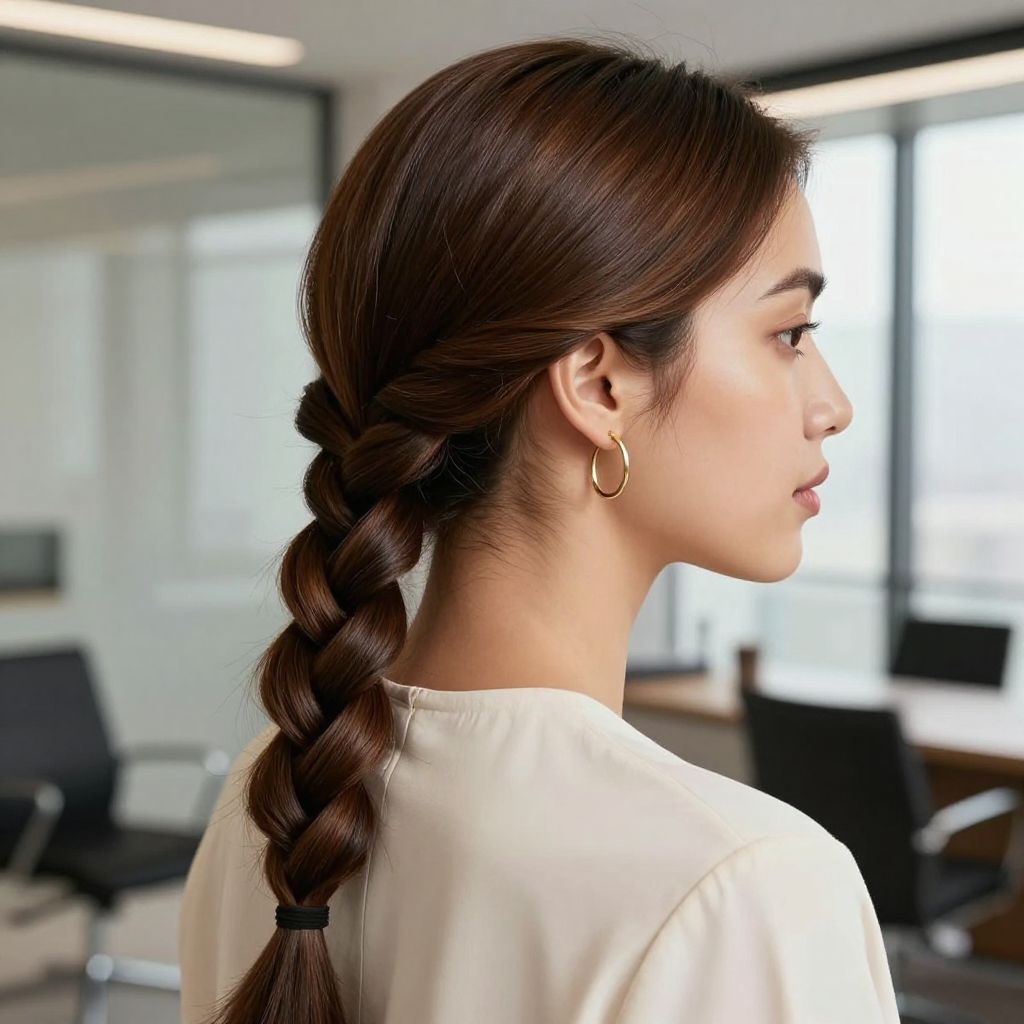Low Nape Braids