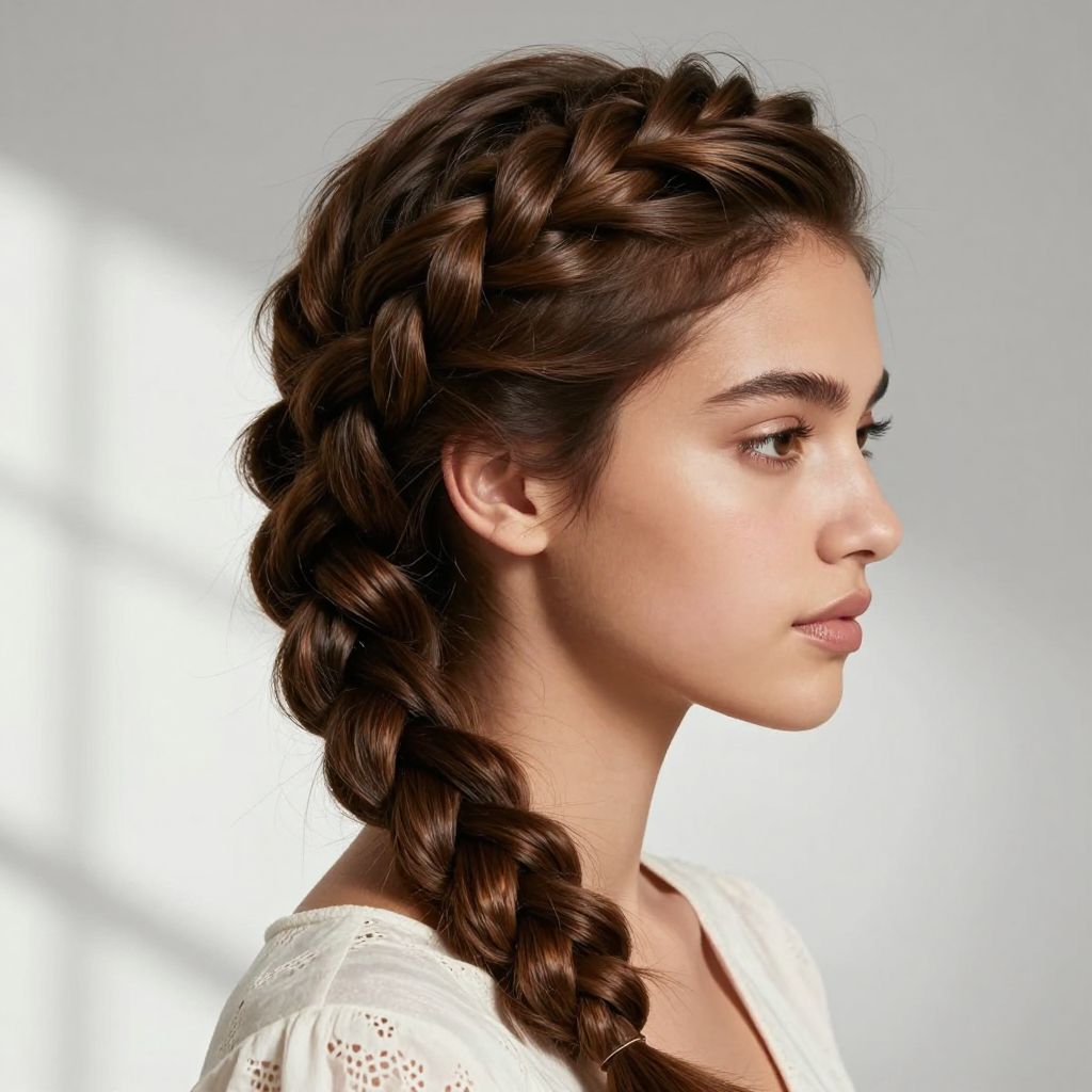 Intricate Rope Braid Crown