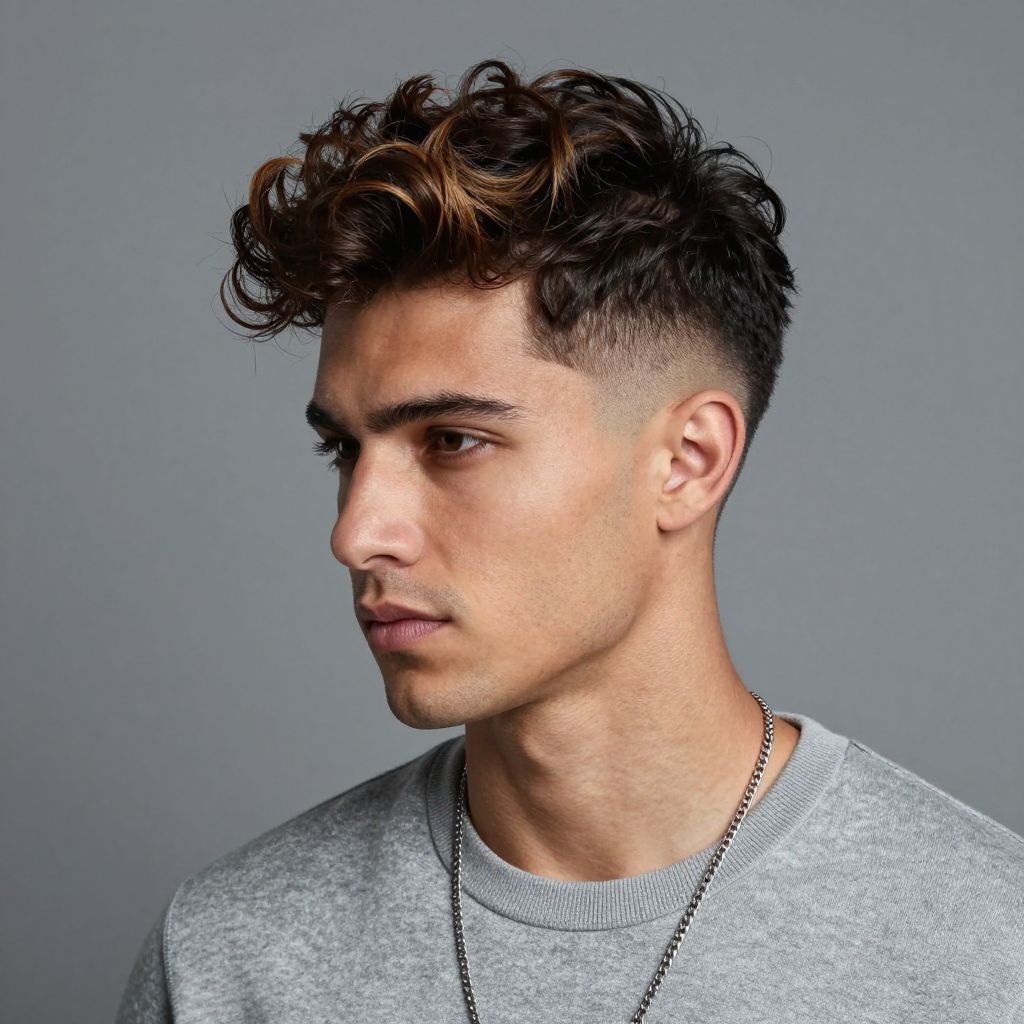 The Viking Fade with Top Texture