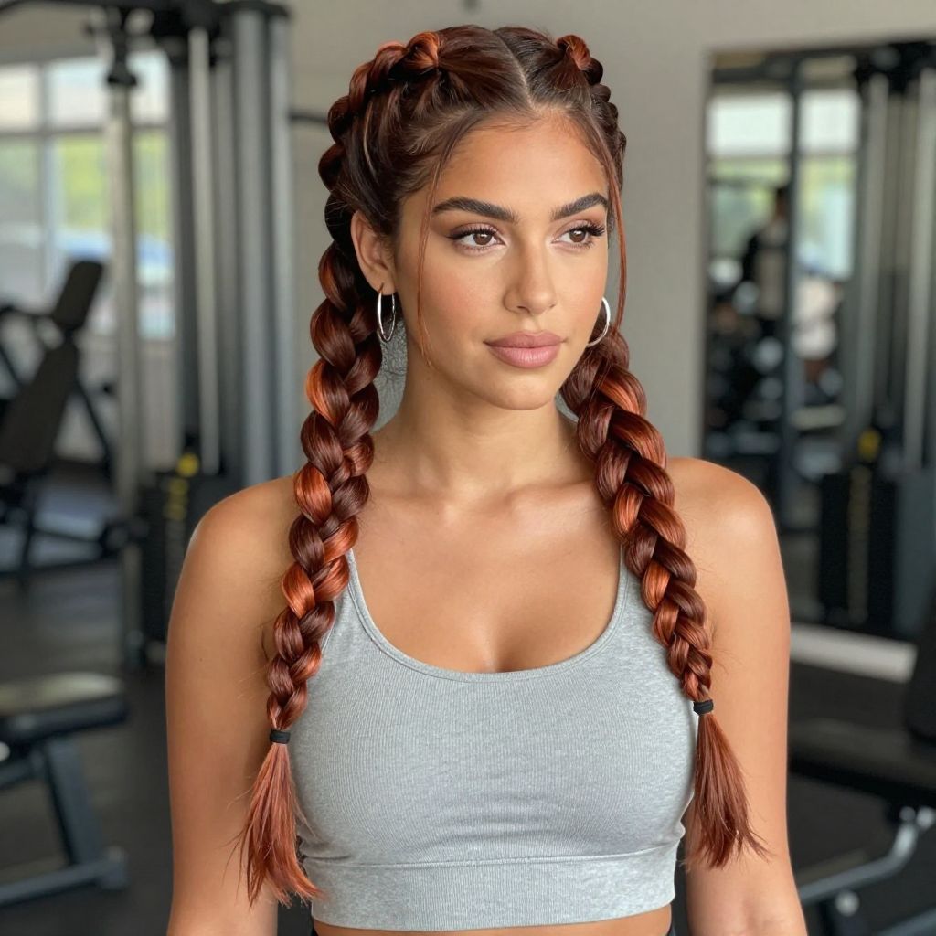 Viking Double Dutch Braids
