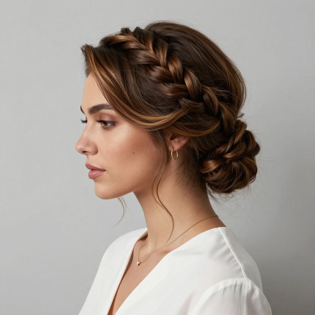 Viking Twist and Tuck Updo