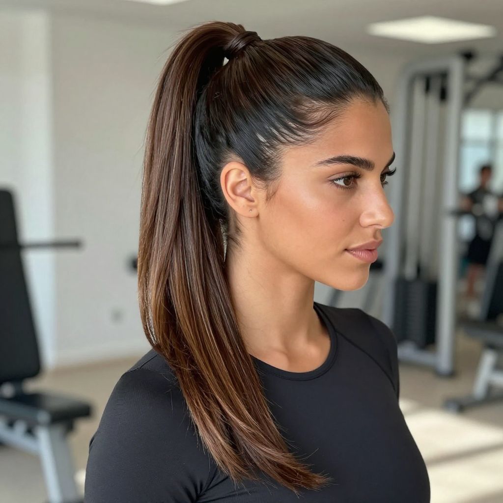 Sleek High Ponytail