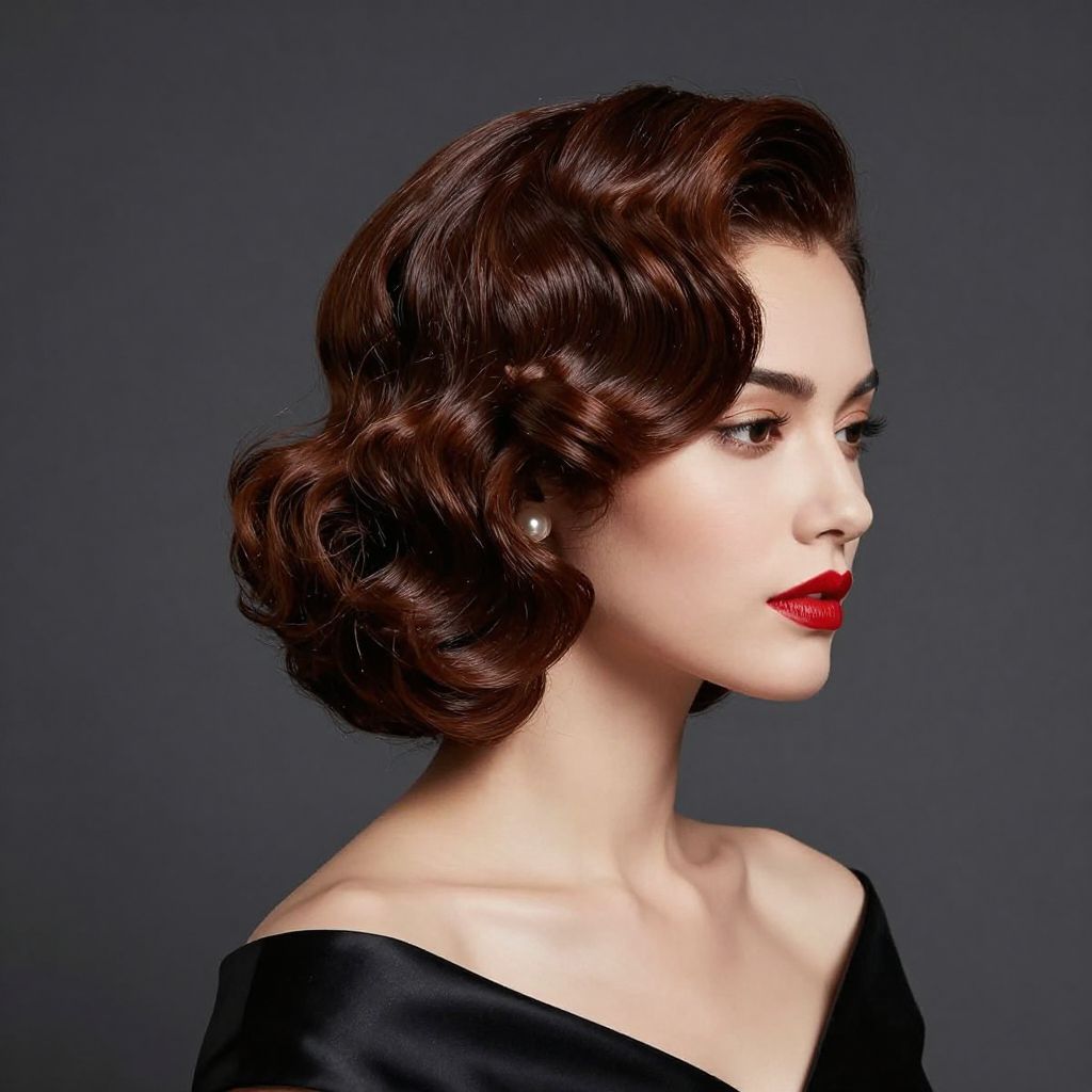 6. Retro Finger Waves