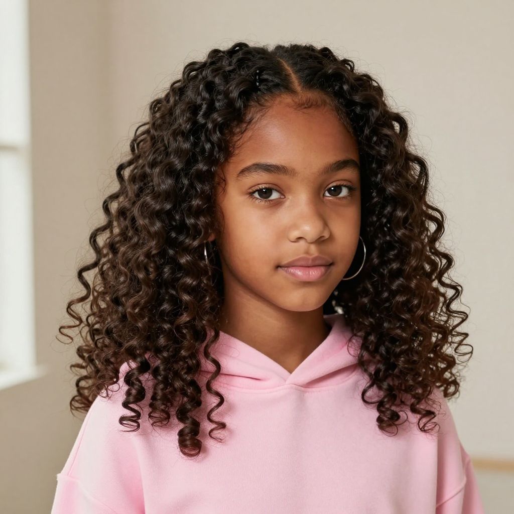 Twist Out Weave with Natural Hair Blending