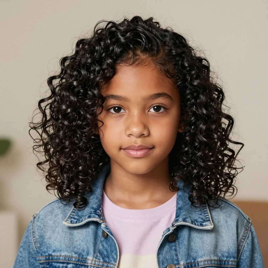 Wash and Go Curls with Defined Edges