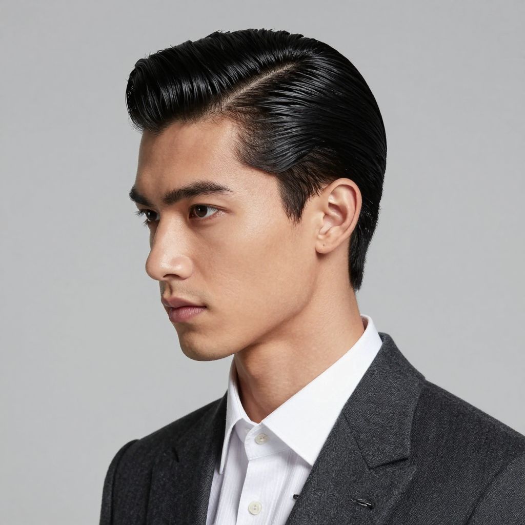 The High Shine Slick Back