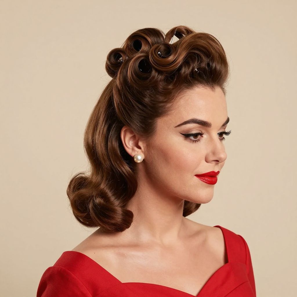 The Classic Victory Rolls
