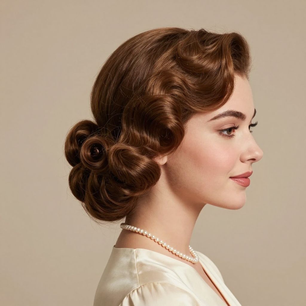 Rolled Updo
