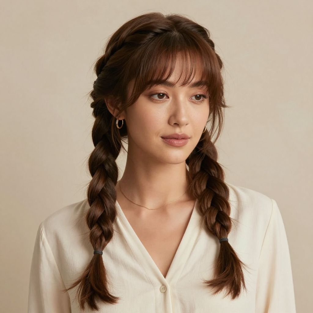 Classic French Braids