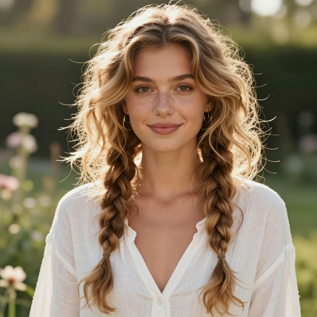 Messy Boho Braids