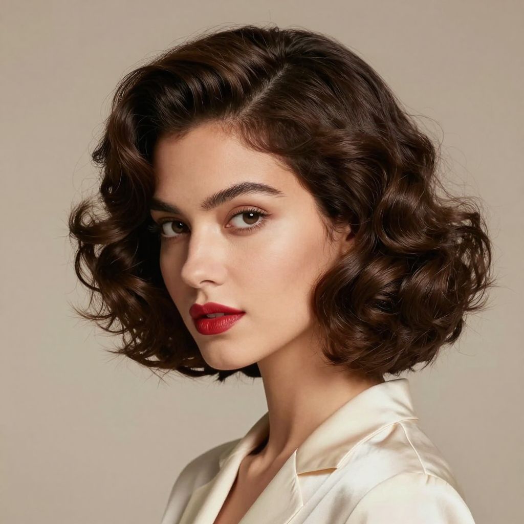 Pin Curled Bob