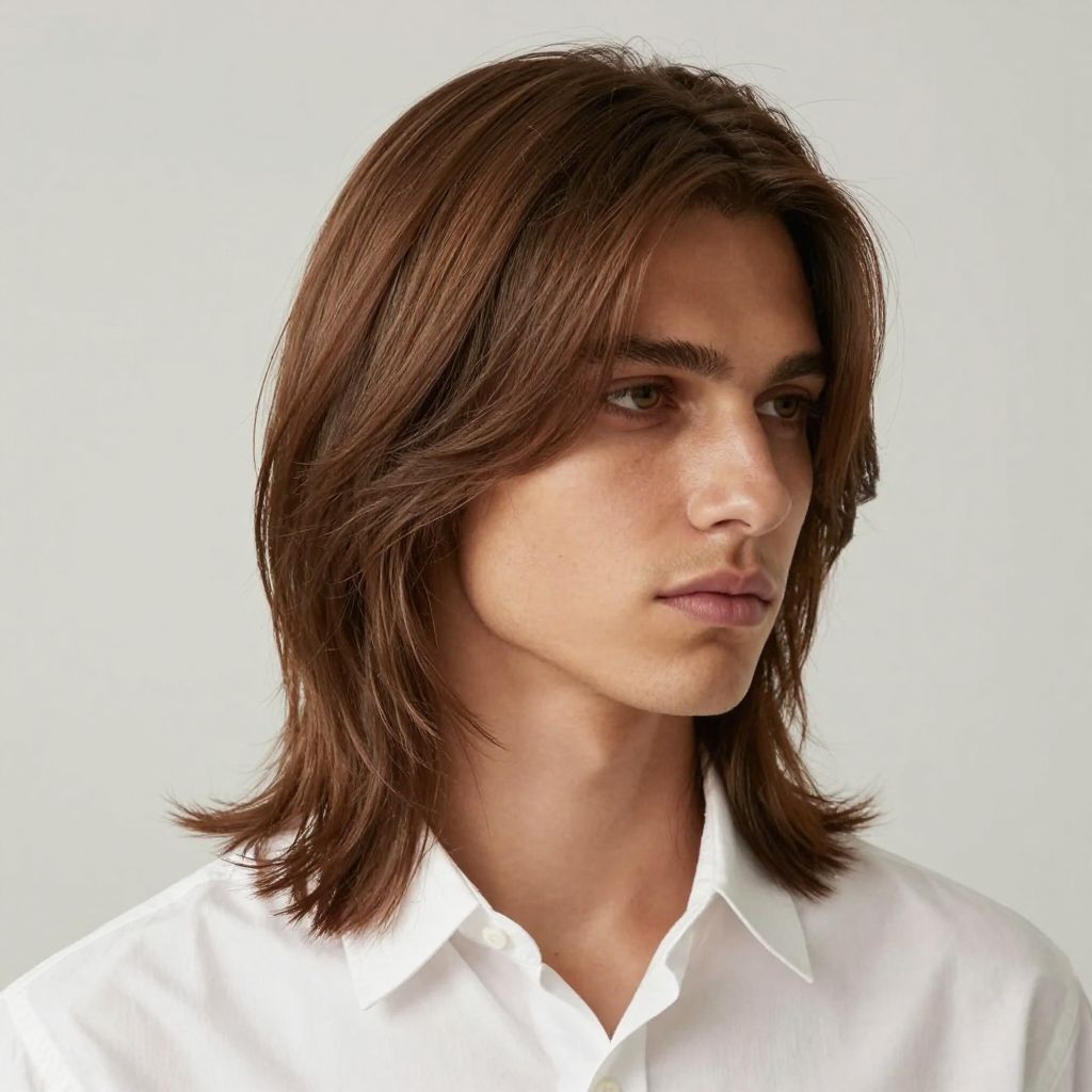 The Side Swept Bangs