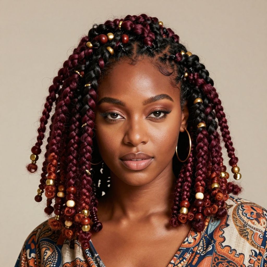 The Box Braids With a Twist