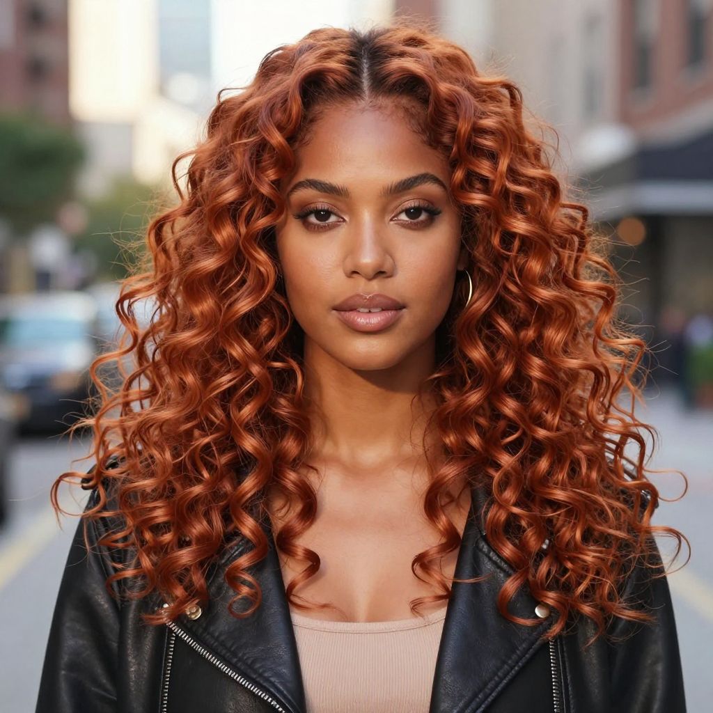 Crimped Hair with a Twist
