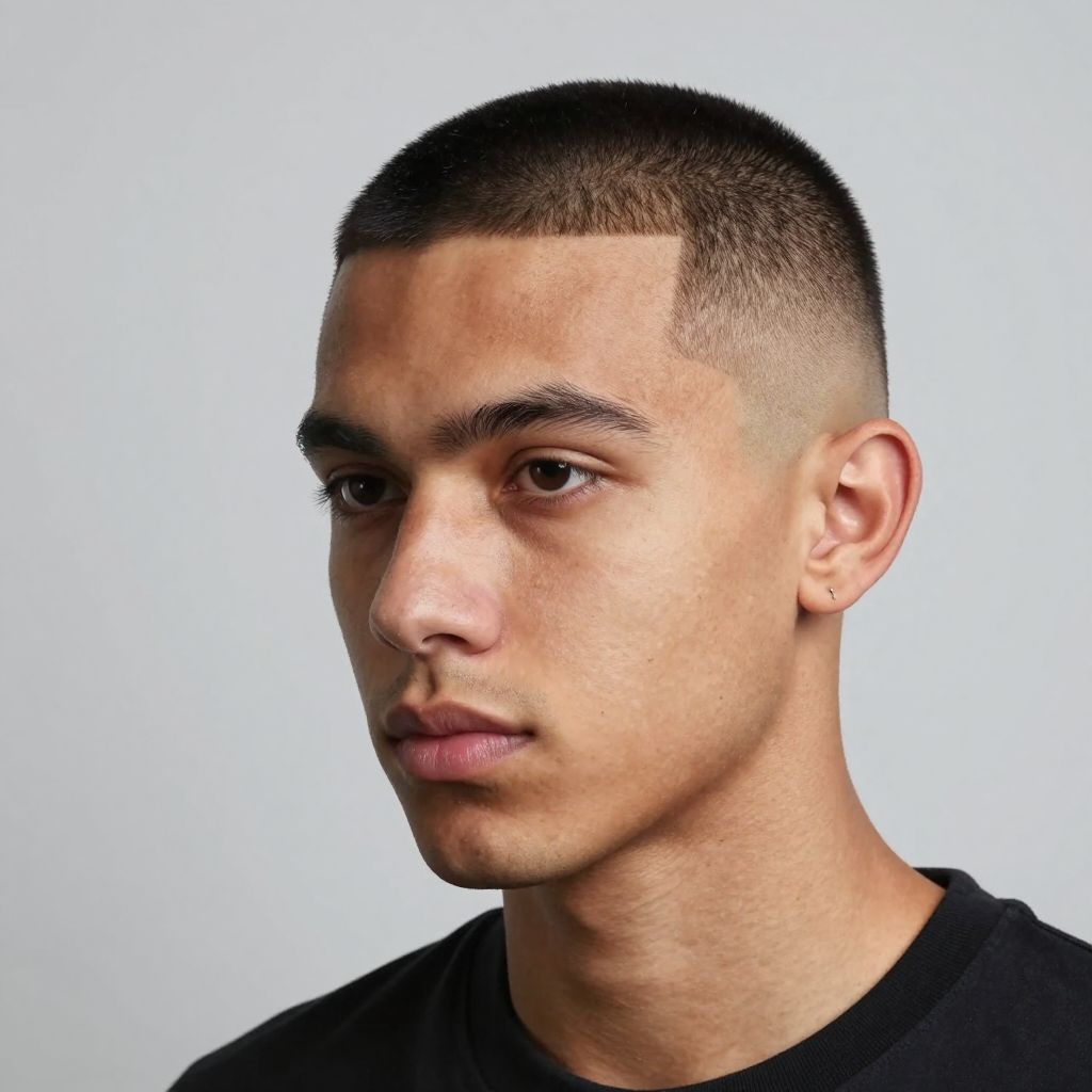 The Buzz Cut with Fade