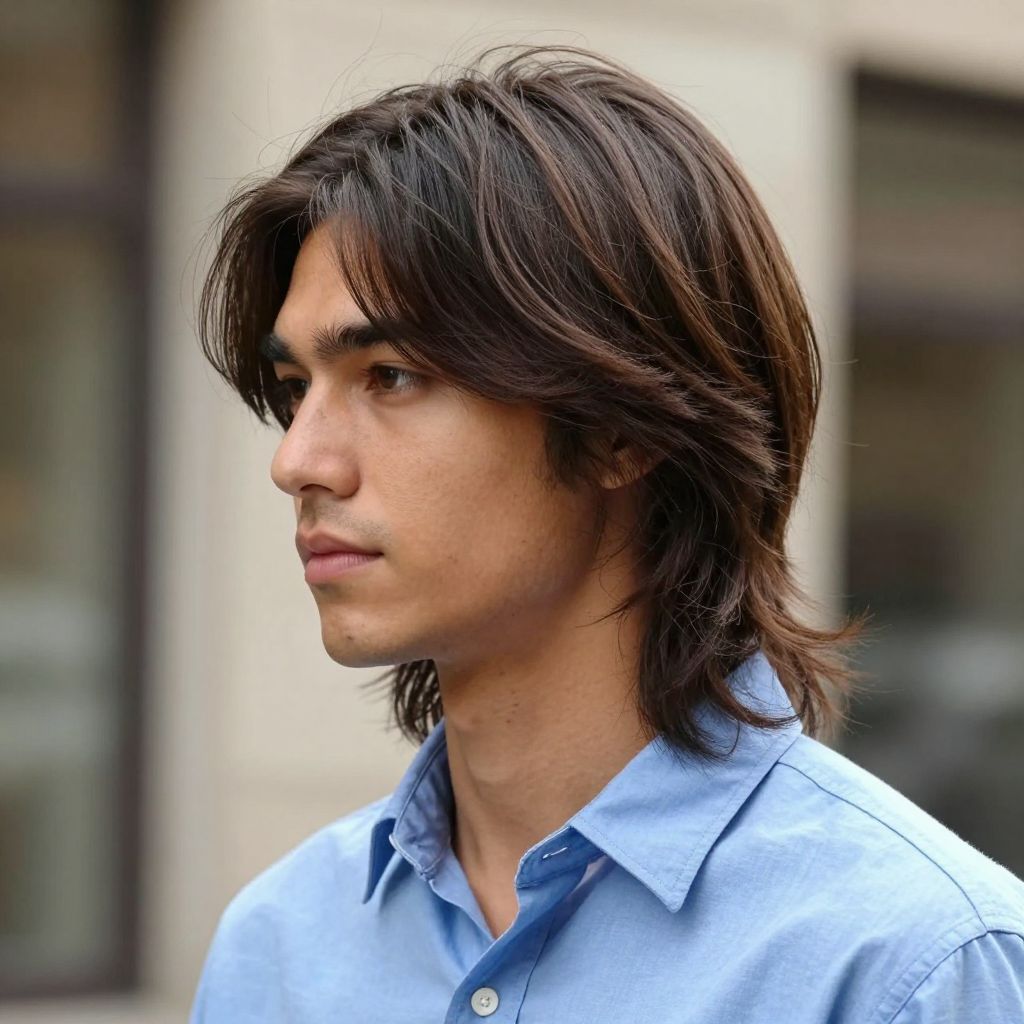 The Side Swept Bangs