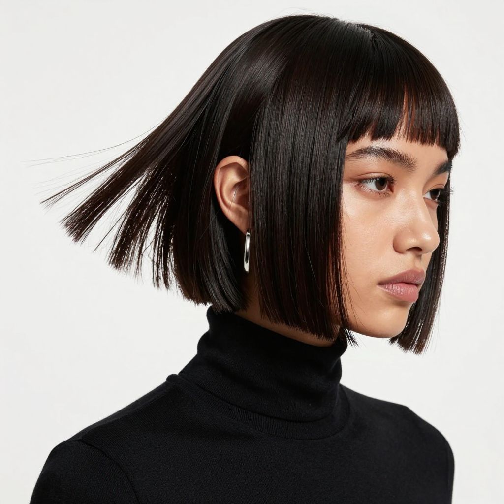 The Razor Cut Edgy Bob