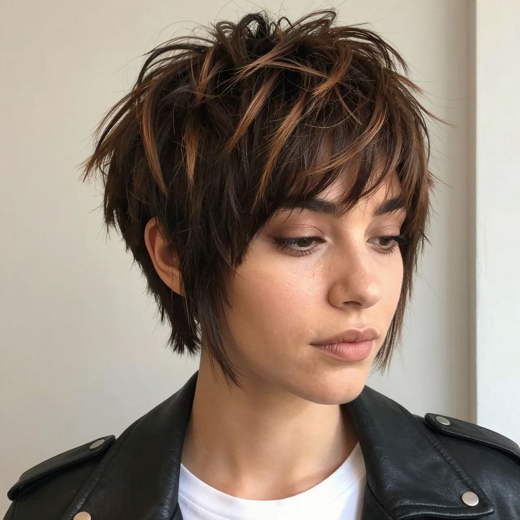 Asymmetrical Pixie with Volume