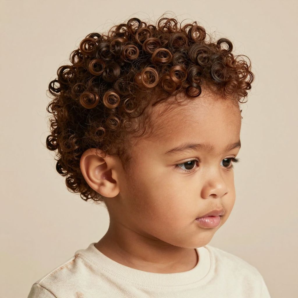 Short and Curly Crop