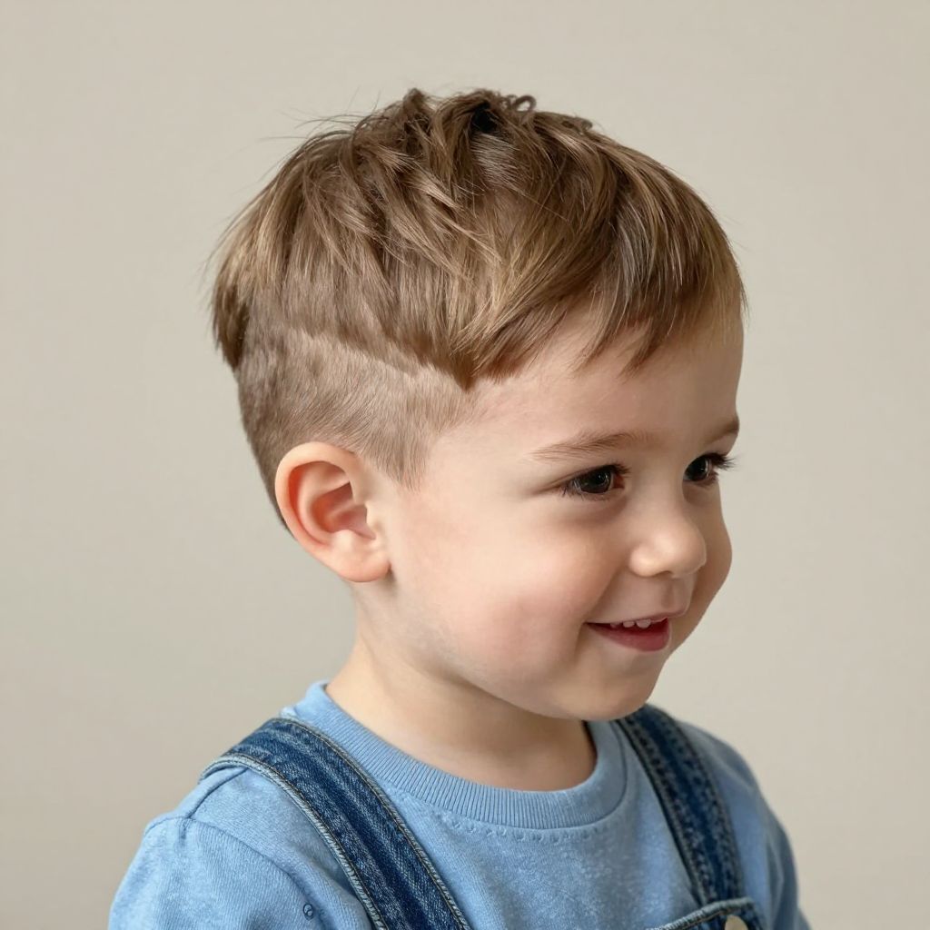 Mini Side Swept Crew