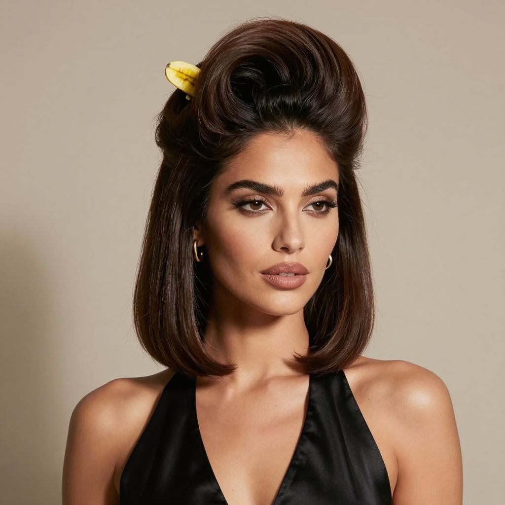Retro Voluminous Top Puff
