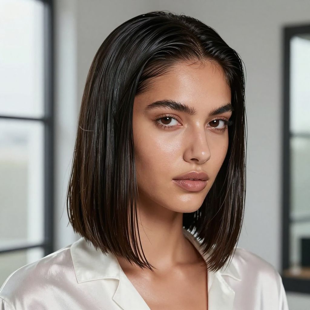 Sleek Wet Look