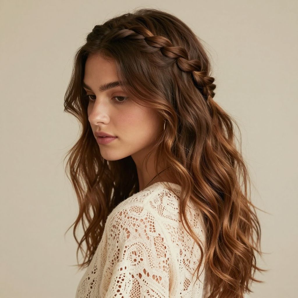 Half-Braided Crown