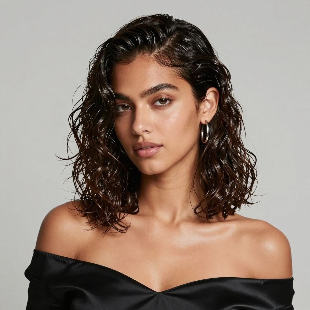 Sleek Wet Look
