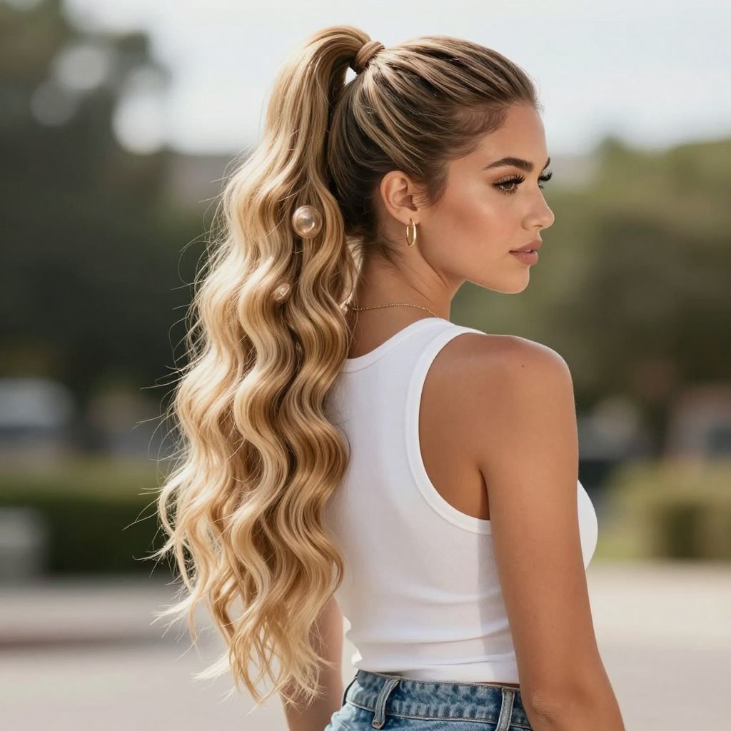 Bubble Ponytail