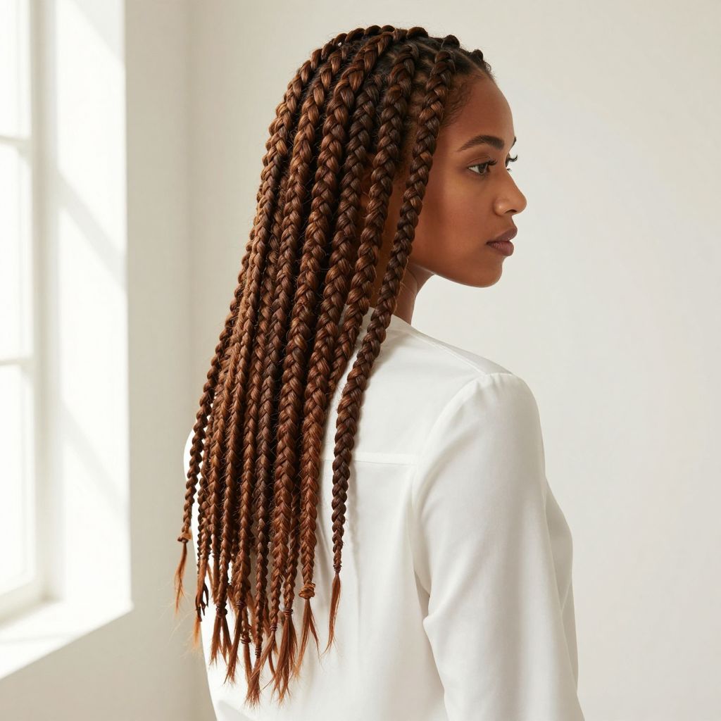 Classic Waist-Length Box Braids