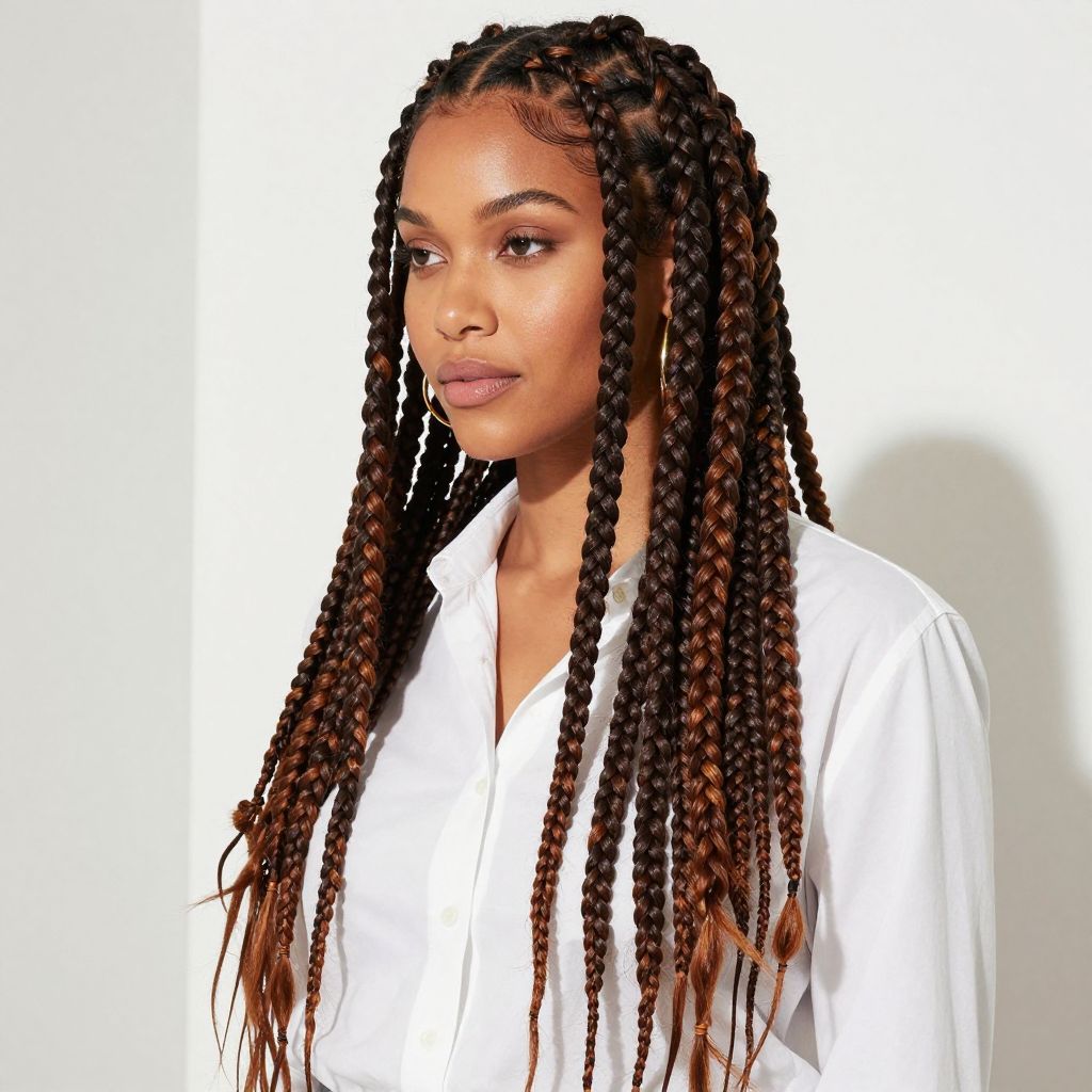 Statement Chunky Box Braids