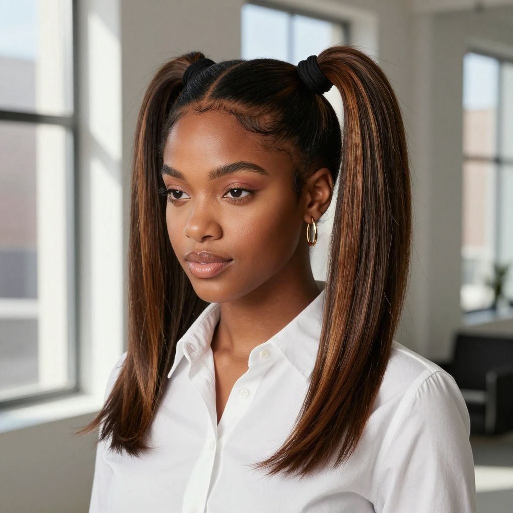 Double Ponytail